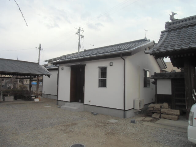 庫裏離れの新築